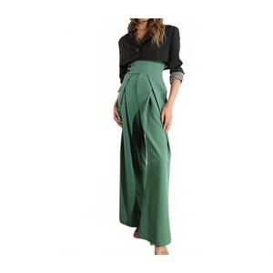 NEW MULLA ellie high waist pant in emerald green